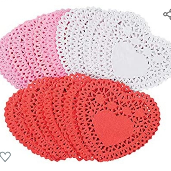Heart paper doilies π - Picture 7 of 11